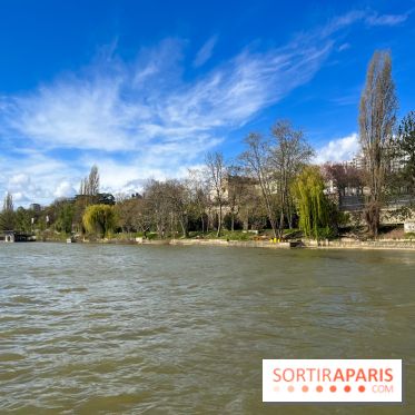 Croisière olympique sur l'île Saint-Denis - quais Epinay-sur-Seine