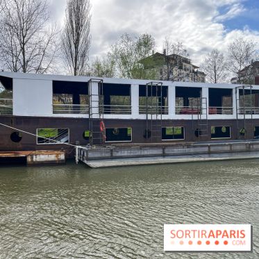 Croisière olympique sur l'île Saint-Denis -  péniches Gennevilliers