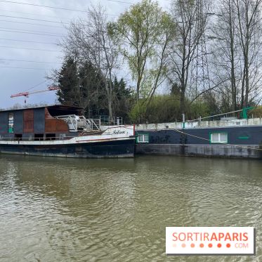 Croisière olympique sur l'île Saint-Denis - chantier naval