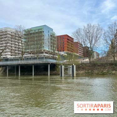 Croisière olympique sur l'île Saint-Denis -  village olympique