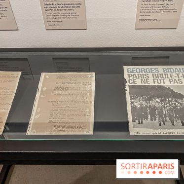 Paris brûle-t-il ?, l'exposition autour du film au Musée de la Libération de Paris