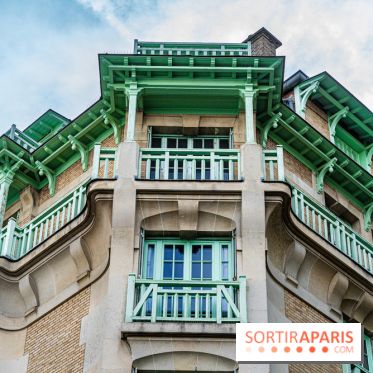 Insolite, la façade originale de la rue Blomet Paris 15e - photos -  A7C9547