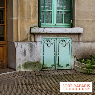 Insolite, la façade originale de la rue Blomet Paris 15e - photos -  A7C9549