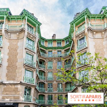 Insolite, la façade originale de la rue Blomet Paris 15e - photos -  A7C9554