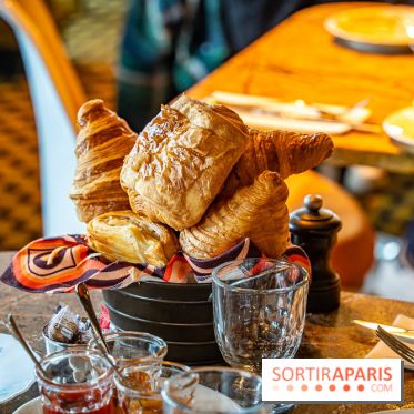 Le brunch festif du Bistrot Podium - Paris 15e - Top Chef -  croissants