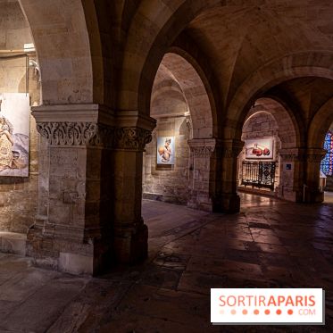 La Trêve la Basilique Saint-Denis, l'exposition costumes et photos de Sophie Comtet Kouyaté en mode jeux Olympique en Grèce Antique -  A7C0700 HDR
