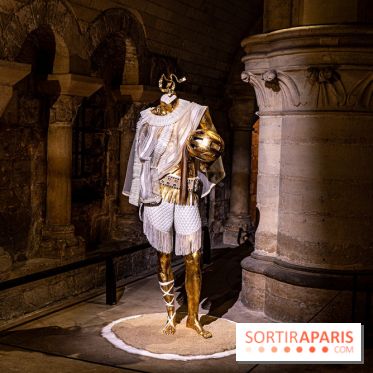 La Trêve la Basilique Saint-Denis, l'exposition costumes et photos de Sophie Comtet Kouyaté en mode jeux Olympique en Grèce Antique -  A7C0648 HDR