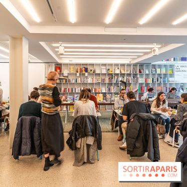 Le Café Mirette, l'excellent resto à la Fondation Pernod, côté Gare Saint-Lazare -  A7C0061