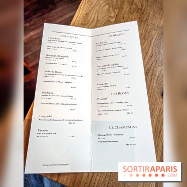 Q Bar, le bistrot et restaurant Thaïlandais à Paris - carte - menu