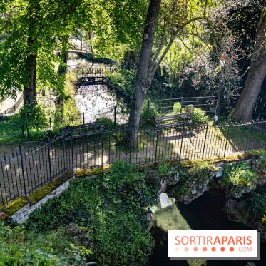 Parc du Dr Fauvel à Villennes sur Seine, grotte et cascades