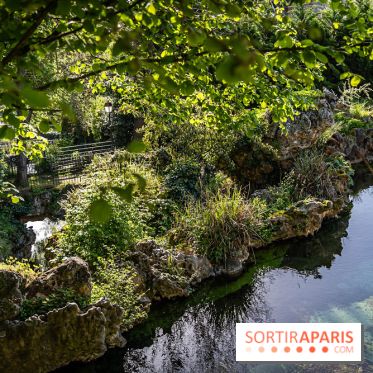 Parc du Dr Fauvel à Villennes sur Seine, grotte et cascades