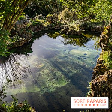 Parc du Dr Fauvel à Villennes sur Seine, grotte et cascades
