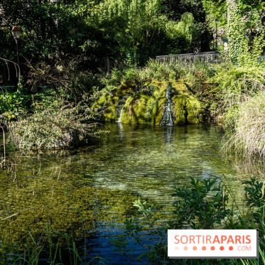 Parc du Dr Fauvel à Villennes sur Seine, grotte et cascades