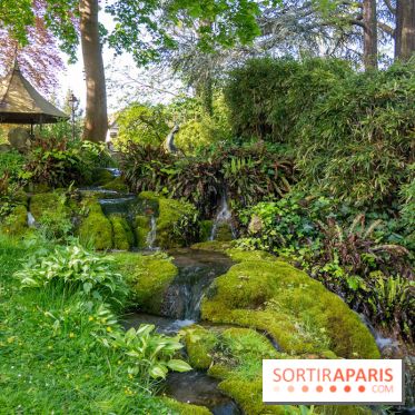 Parc du Dr Fauvel à Villennes sur Seine, grotte et cascades