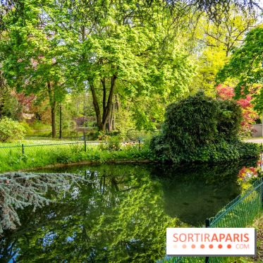 Parc du Dr Fauvel à Villennes sur Seine, grotte et cascades