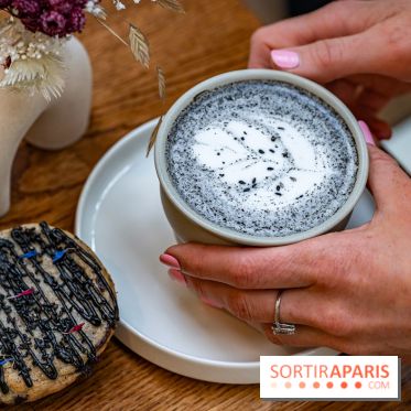 Fu Patisserie et coffee shop Paris 13e -  sésame latte