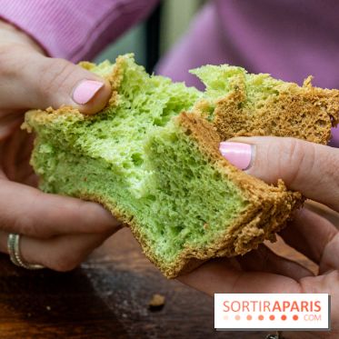 Fu Patisserie et coffee shop Paris 13e -  chiffon cake pandan coco