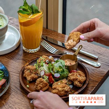 Fu Patisserie et coffee shop Paris 13e -  poulet frit