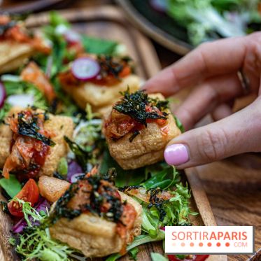 Fu Patisserie et coffee shop Paris 13e -  tofu frit