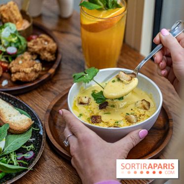 Fu Patisserie et coffee shop Paris 13e -  soupe de maïs