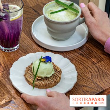 Fu Patisserie et coffee shop Paris 13e -  cookie ice cream