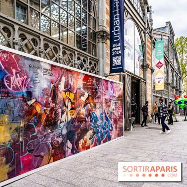 Urban Art Fair 2024 au Carreau du Temple, la foire internationale de street art - photos -  A7C2453