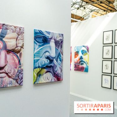 Urban Art Fair 2024 au Carreau du Temple, la foire internationale de street art - photos -  A7C2369