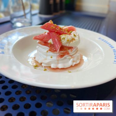 L'Entente - Pavlova rhubarbe