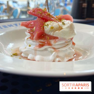 L'Entente - Pavlova rhubarbe