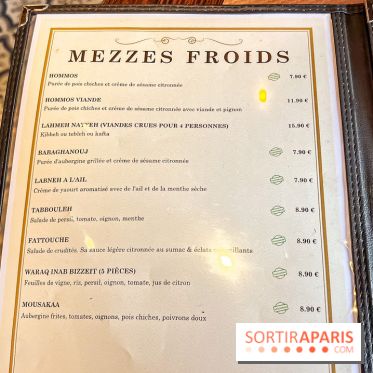 Boulevard Beirut, restaurant Libanais à Poissy - carte - menu