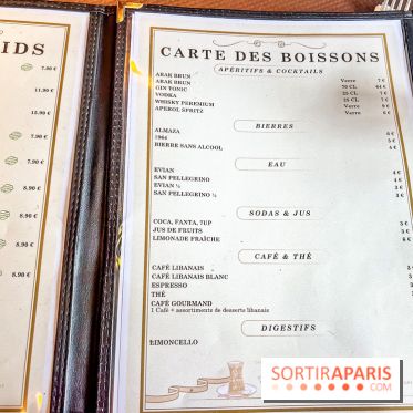 Boulevard Beirut, restaurant Libanais à Poissy - carte - menu