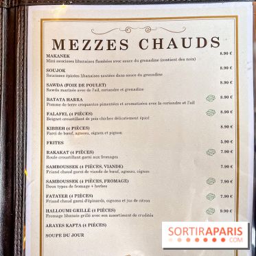 Boulevard Beirut, restaurant Libanais à Poissy - carte - menu