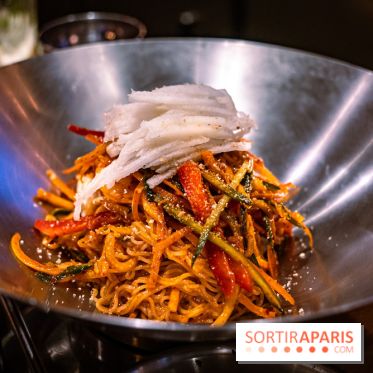 Hwaro Grill, le barbecue Coréen Paris 15e -  salade coréenne