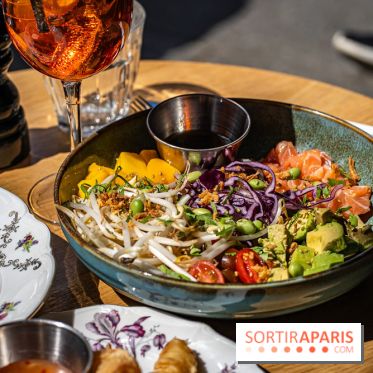 Festival, le café-restaurant rue Étienne Marcel  - fresh bowl saumon