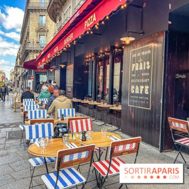 Festival, le café-restaurant rue Étienne Marcel  - terrasse