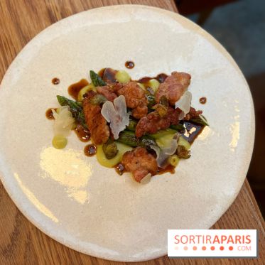 ChoCho - Ris d'agneau, asperge au barbecue