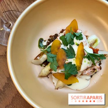 ChoCho - Asperge, kimchi, poutargue