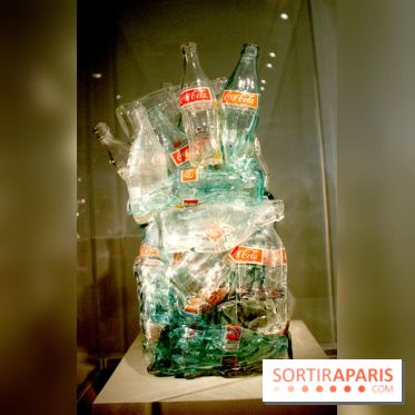 Exposition Fragile au Musée Maillol - César «Compression Coca-Cola » 1992