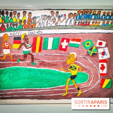 Marathon, la course du messager : l'exposition olympique du Musée de la Poste - nos photos - IMG20240514193153