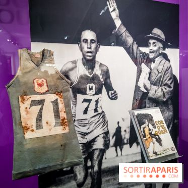Marathon, la course du messager : l'exposition olympique du Musée de la Poste - nos photos - IMG20240514192937