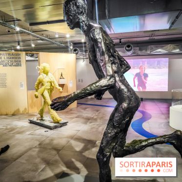 Marathon, la course du messager : l'exposition olympique du Musée de la Poste - nos photos - IMG20240514190829