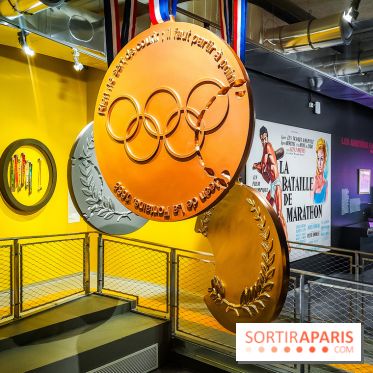 Marathon, la course du messager : l'exposition olympique du Musée de la Poste - nos photos - IMG20240514190942