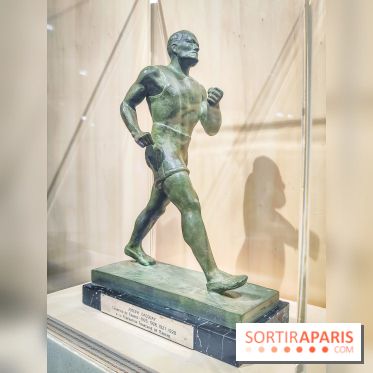 Marathon, la course du messager : l'exposition olympique du Musée de la Poste - nos photos