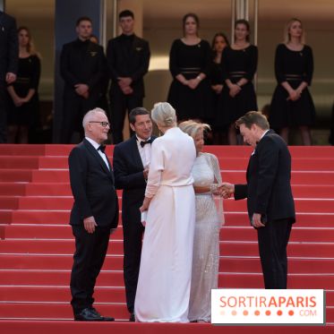 © Rachid Bellak - Cannes 2024 : Cérémonie d'ouverture - Meryl Streep, Thierry Fremaux, Iris Knobloch