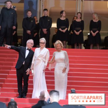 © Rachid Bellak - Cannes 2024 : Cérémonie d'ouverture - Meryl Streep, Thierry Fremaux, Iris Knobloch