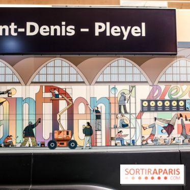 Prolongement de la ligne 14 : nos photos de la gare Saint-Denis-Pleyel