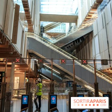 Prolongement de la ligne 14 : nos photos de la gare Saint-Denis-Pleyel