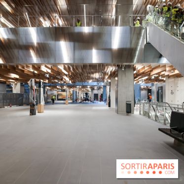 Prolongement de la ligne 14 : nos photos de la gare Saint-Denis-Pleyel