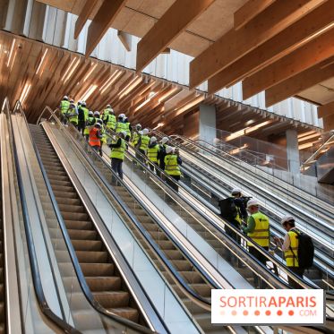 Prolongement de la ligne 14 : nos photos de la gare Saint-Denis-Pleyel