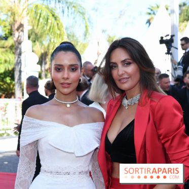 ©Rachid Bellak - Cannes 2024 : Tapis Rouge - Megalopolis - Valérie Messika et Balqees Fathi